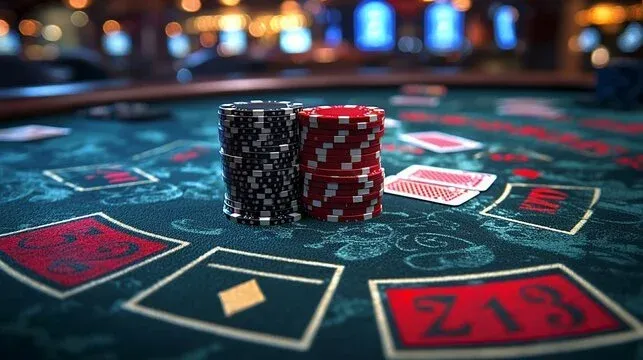 Mobil casino på smartphone